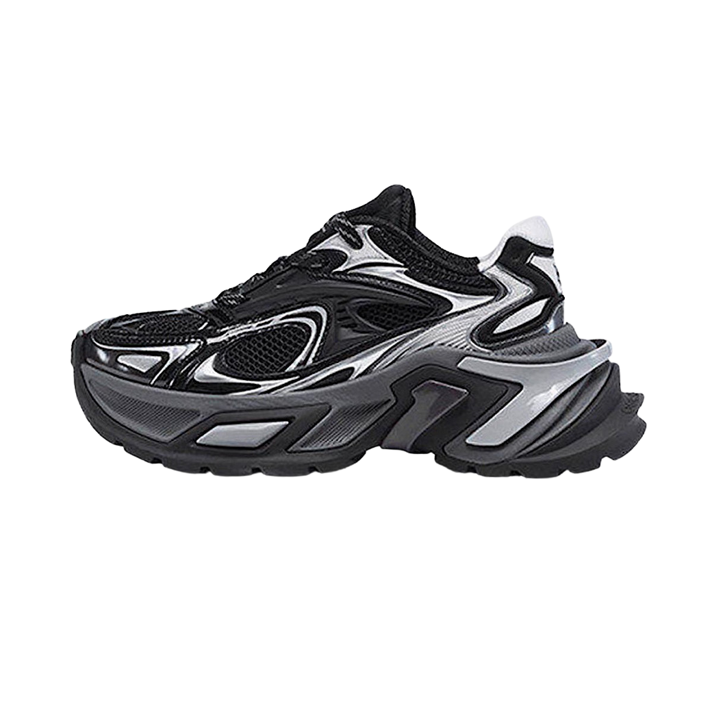 Futuristic-style chunky wide-sole sneakers  OR0929