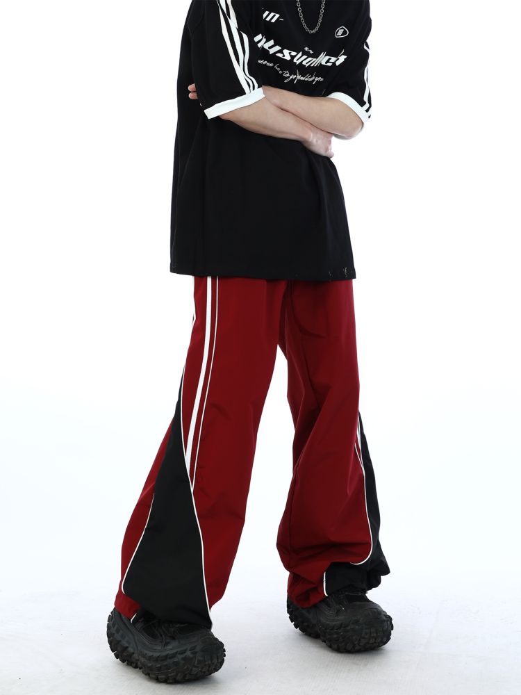 Side panel striped track pants  OR0934