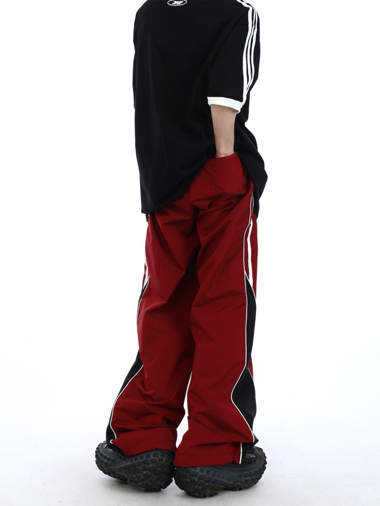 Side panel striped track pants  OR0934