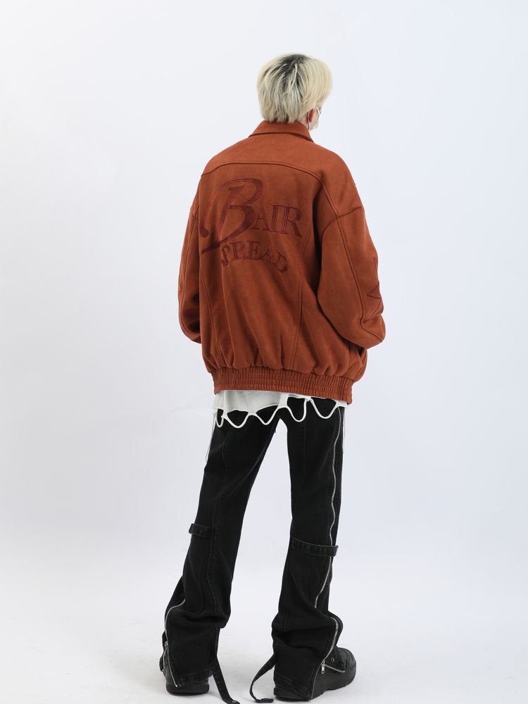 Washed side zipper flared jeans  OR0955