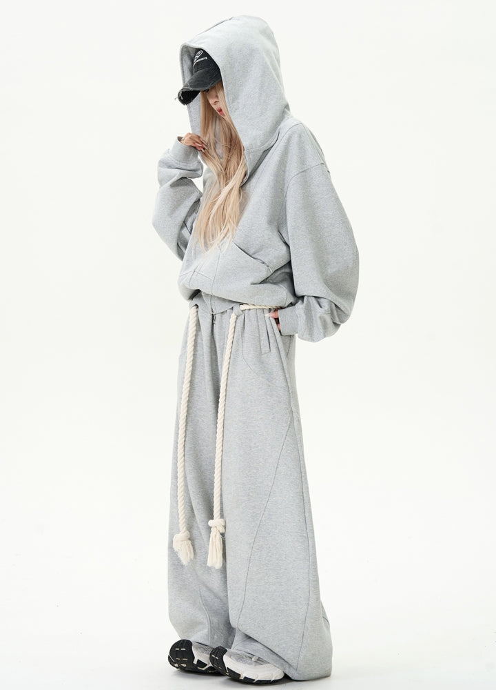 Wide oversized sweatshirt style pants  OR0986