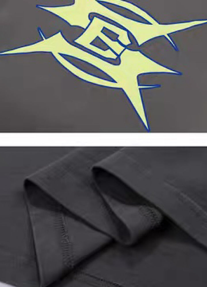 Ignite Thunder Logo Design Gradient Long Sleeve T-Shirt  OR0994