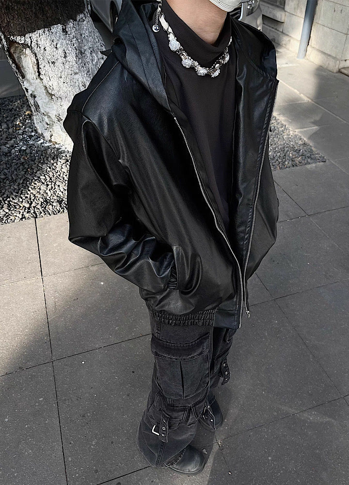 Regular silhouette devil design hoodie jacket  OR0995