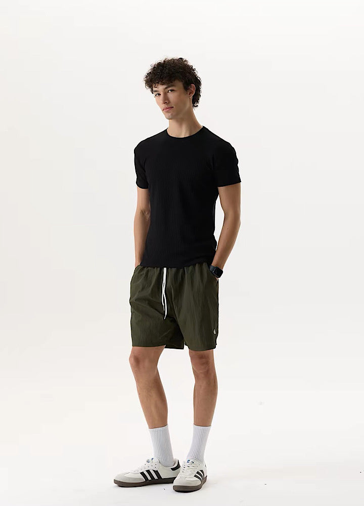 Ribline Fit Basic Design Short-Sleeve T-Shirt  OR1003