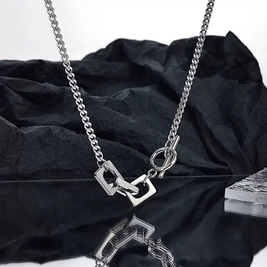 Connection ring design necklace  OR1004