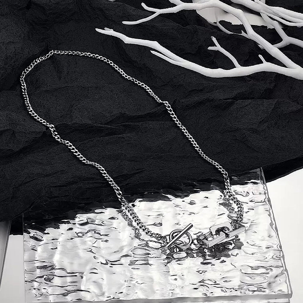 Connection ring design necklace  OR1004