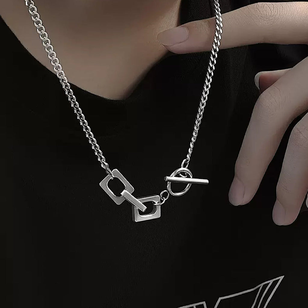 Connection ring design necklace  OR1004