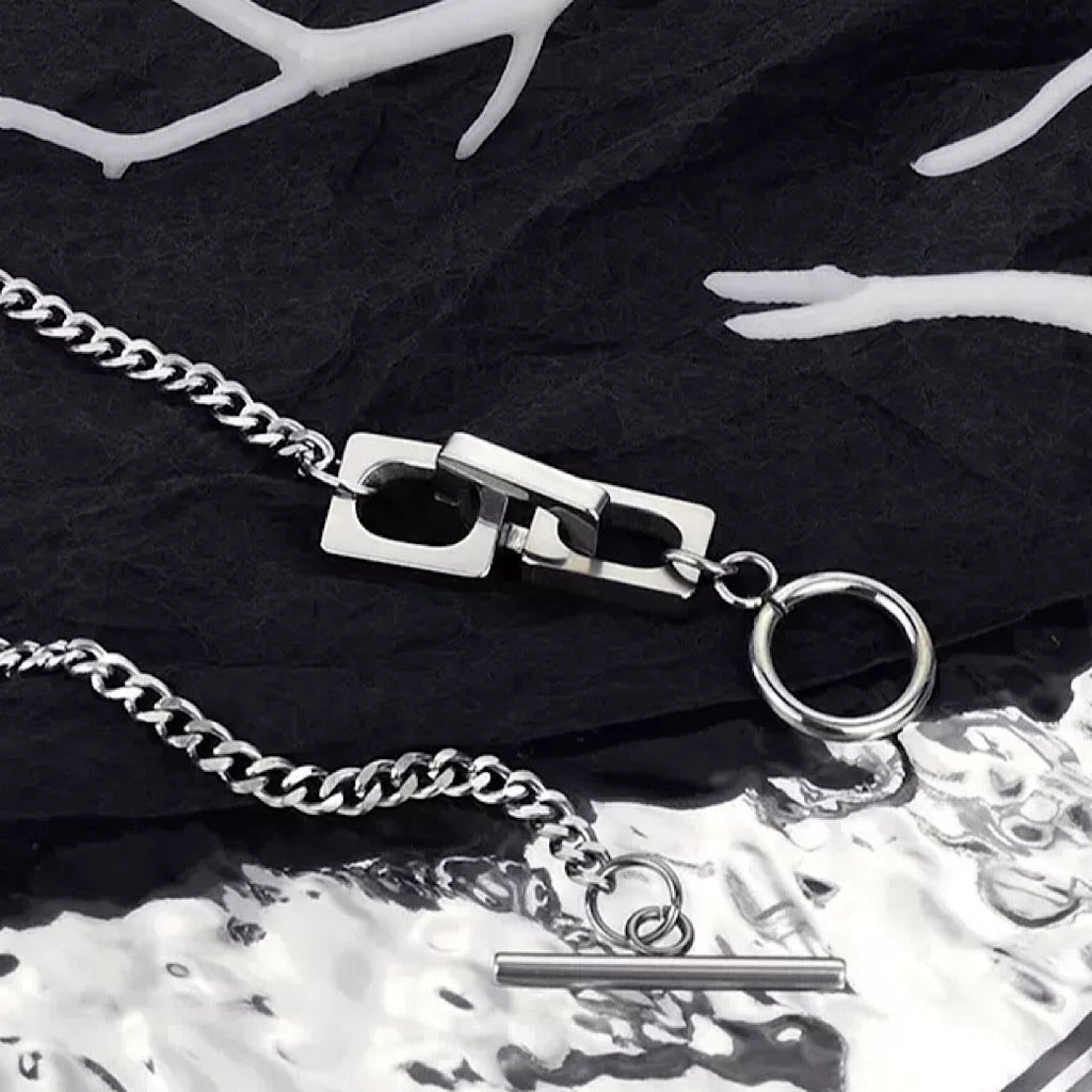 Connection ring design necklace  OR1004