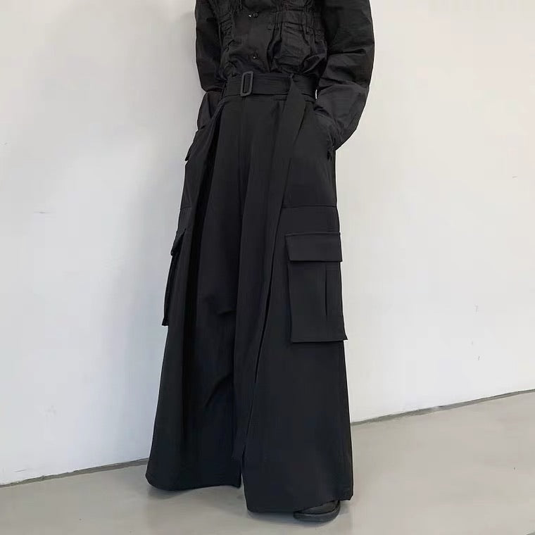cargo super-wide pants  OR1007