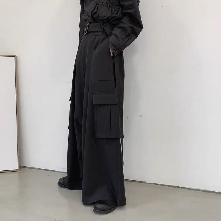 cargo super-wide pants  OR1007