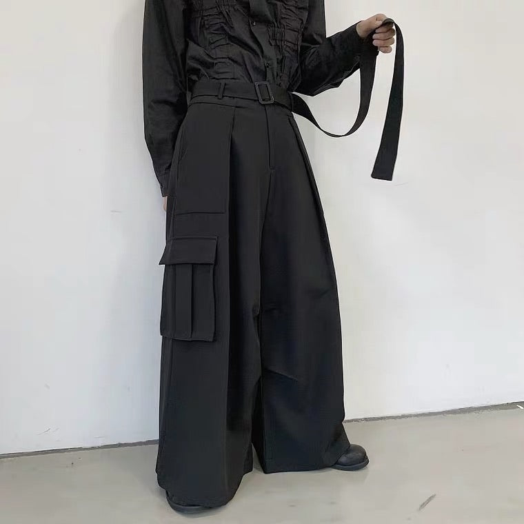 cargo super-wide pants  OR1007