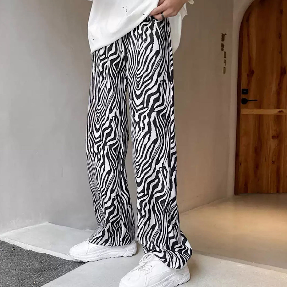 2-color zebra pants  OR1010