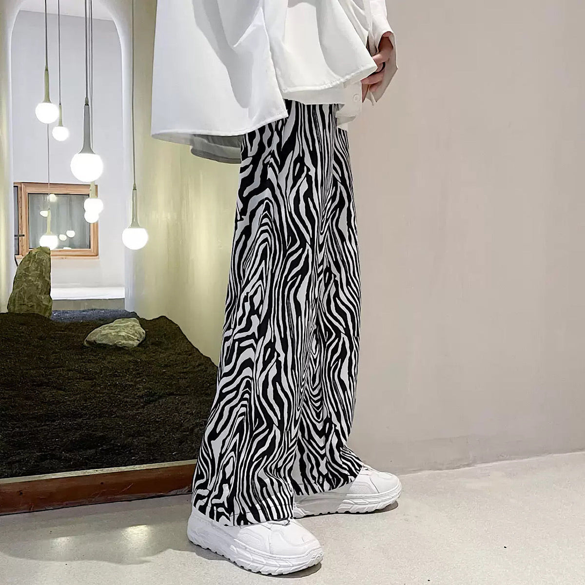 2-color zebra pants  OR1010
