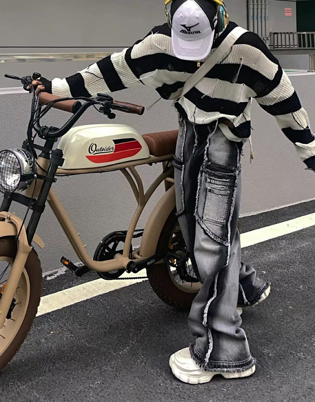 Labelblack Brushed Damage Denim  OR1011