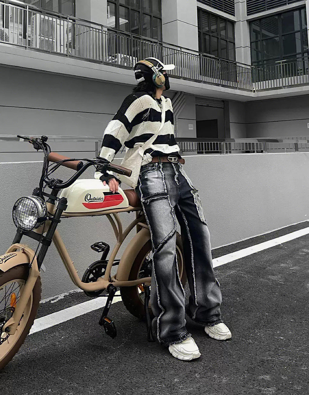 Labelblack Brushed Damage Denim  OR1011