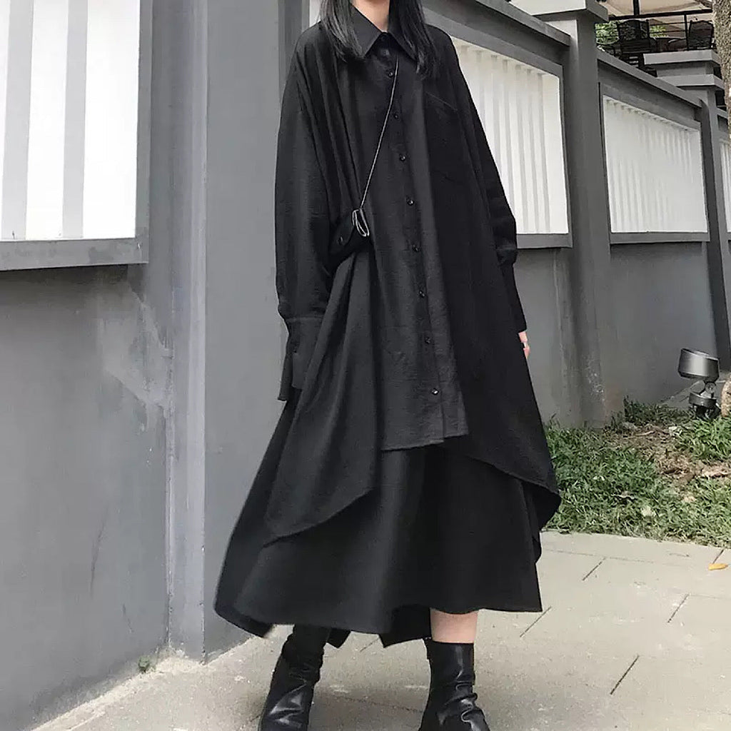 Black mode long shirt  OR1013