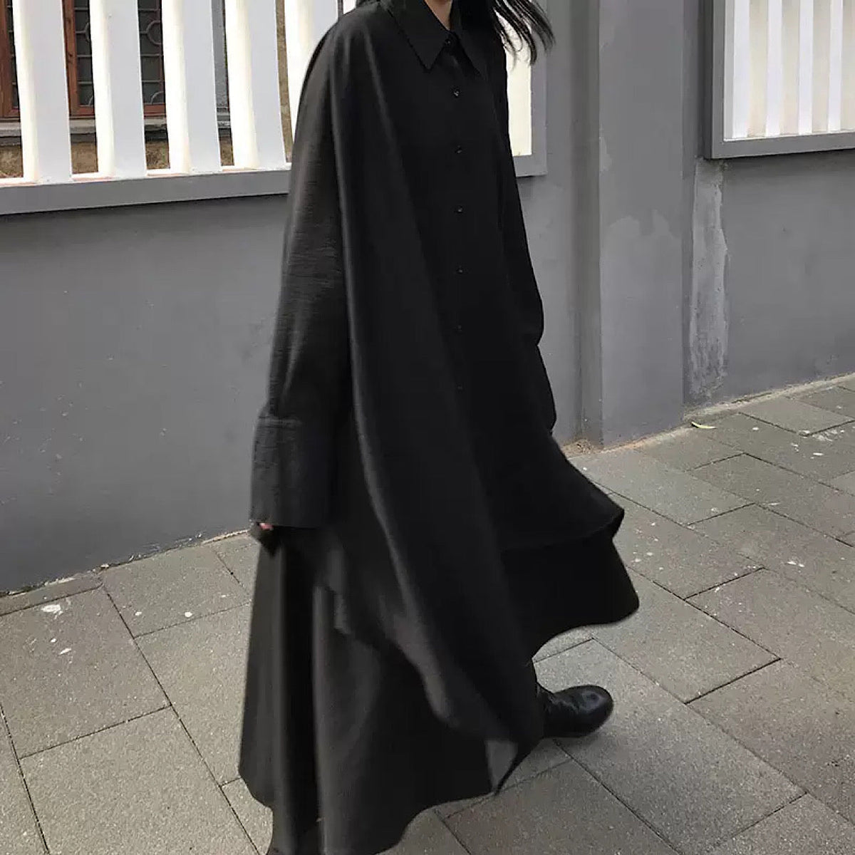 Black mode long shirt  OR1013