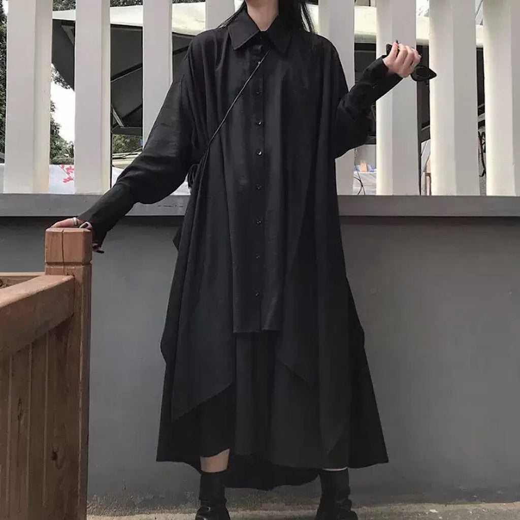 Black mode long shirt  OR1013