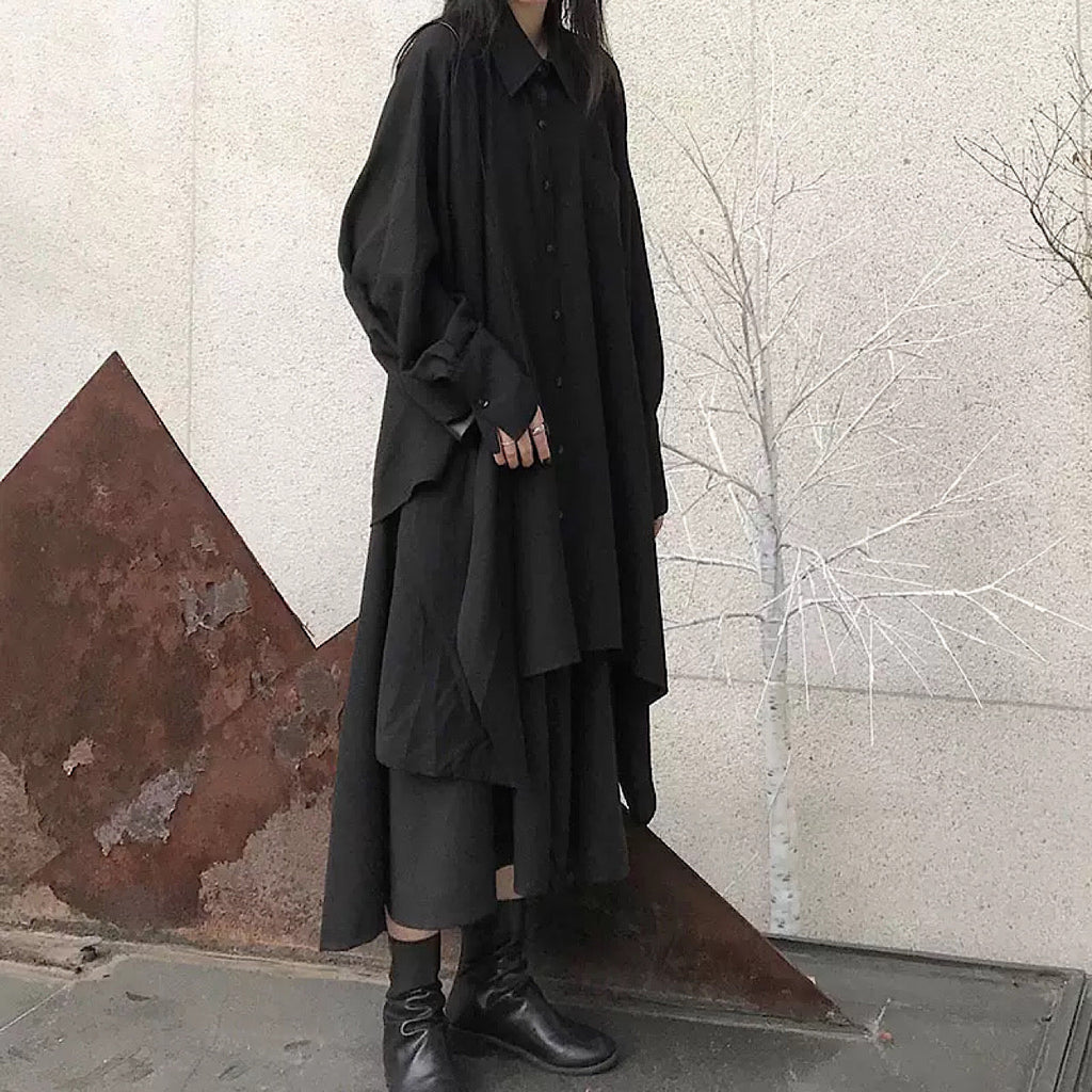 Black mode long shirt  OR1013