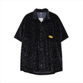 Leopard print short-sleeved loose summer shirt  OR1023